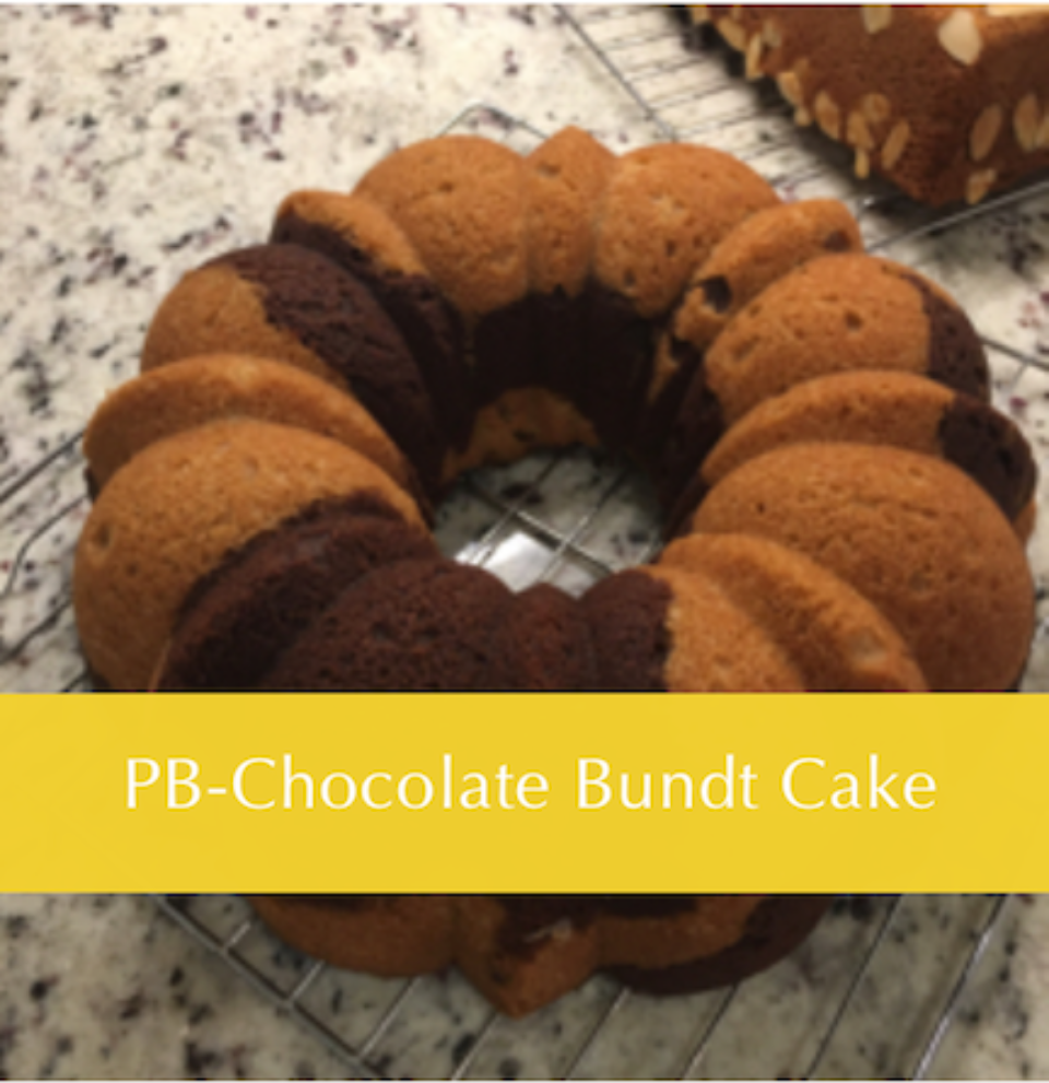A beautiful bundt cake and very tasty