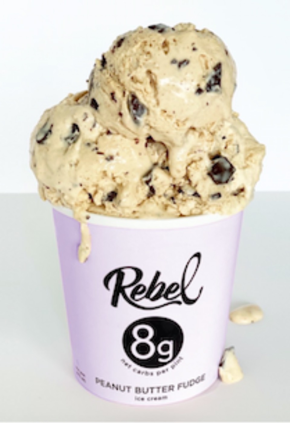 REBEL Ice Cream is hands down the best KETO ice cream on the market. Personally, I love Mint Chip & Coffee Chip. Oh, oh, oh...so good!