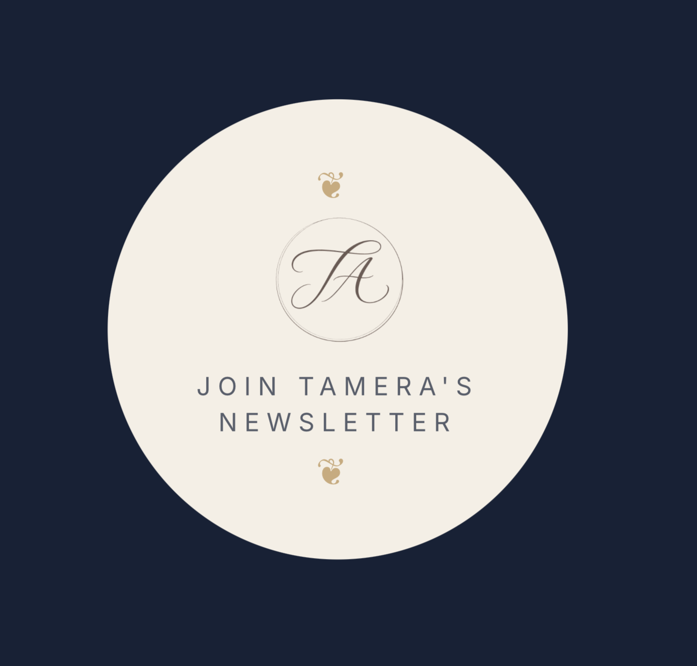 Join Tamera's Reader Circle Newsletter