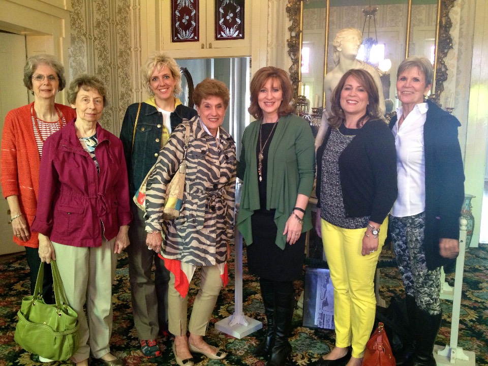 First Baptist Book Club (met at the Belmont Mansion!)