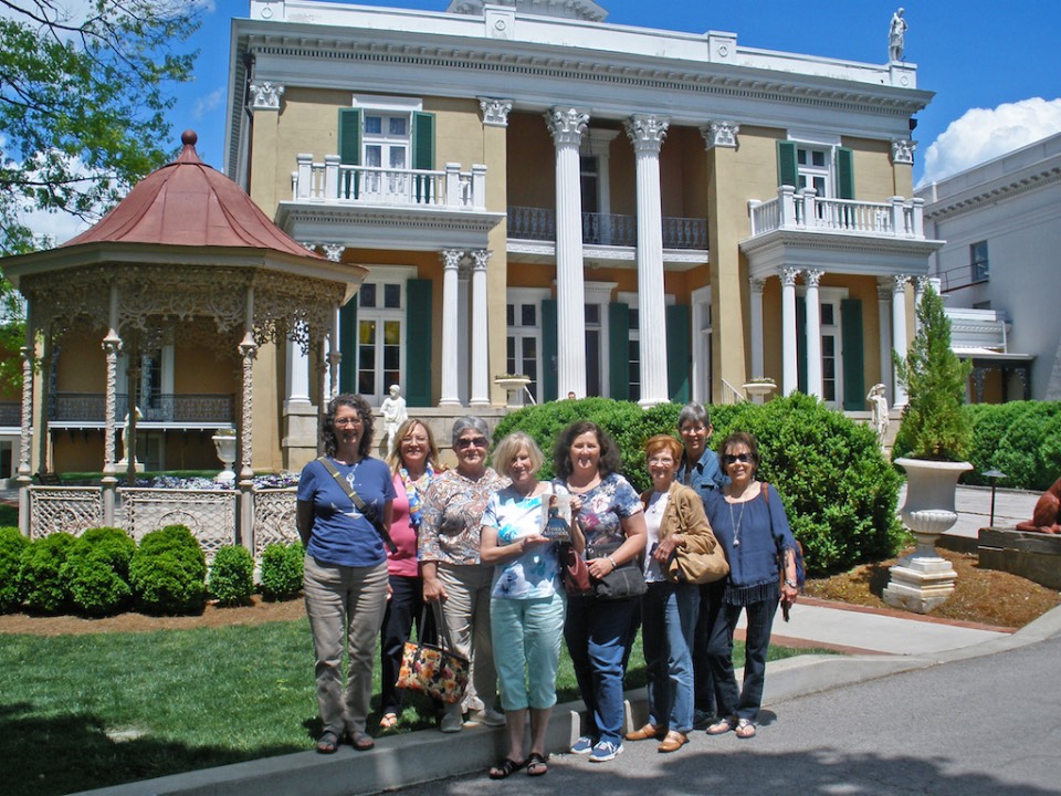Thanks Cleo Young, Gayle Swafford, Helen White, Janice Enlow, Judy Vires, Lynn Spake, Mickey Bailey, Sheryl Reagan for visiting Belmont Mansion—and for reading A Lasting Impression