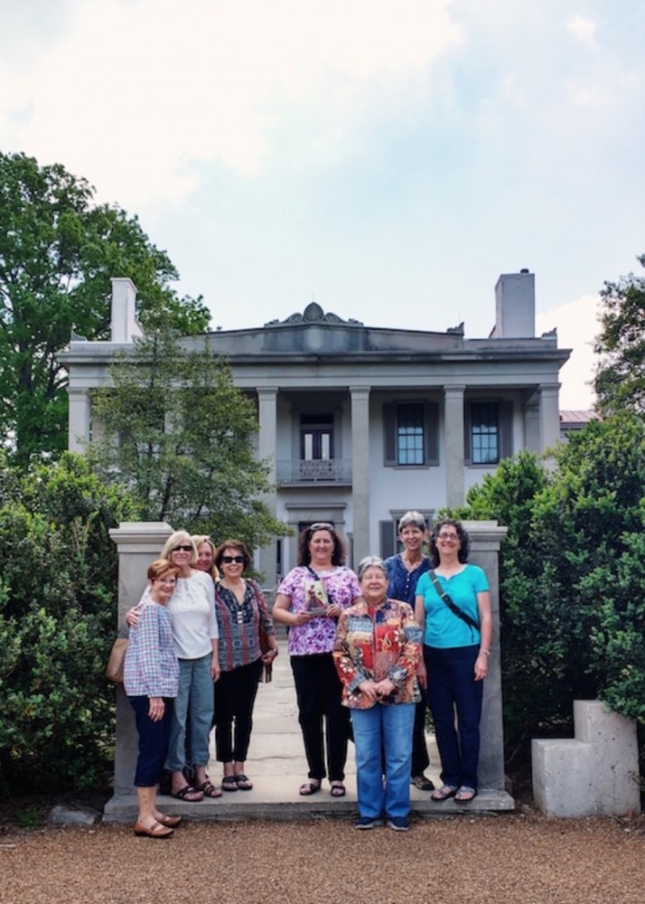 Thanks Cleo Young, Gayle Swafford, Helen White, Janice Enlow, Judy Vires, Lynn Spake, Mickey Bailey, Sheryl Reagan for visiting Belle Meade Plantation—and for reading To Whisper Her Name