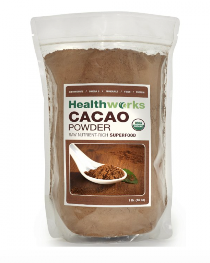 Healthworks USDA Certified Organic Raw Cacao Powder is a superfood that is completely guilt-free!