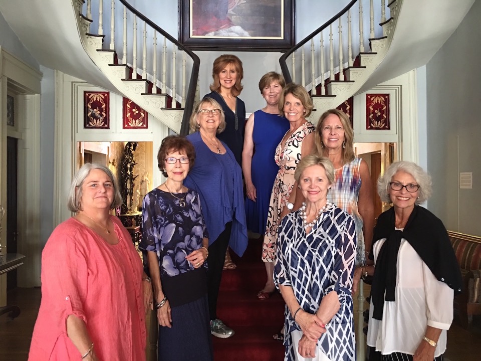 LOVED meeting these gals at Belmont Mansion!
