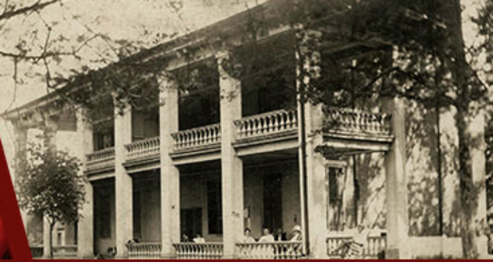 Carnton circa 1870s (view of the back of the house—images on this page courtesy of Battle of Franklin Trust)