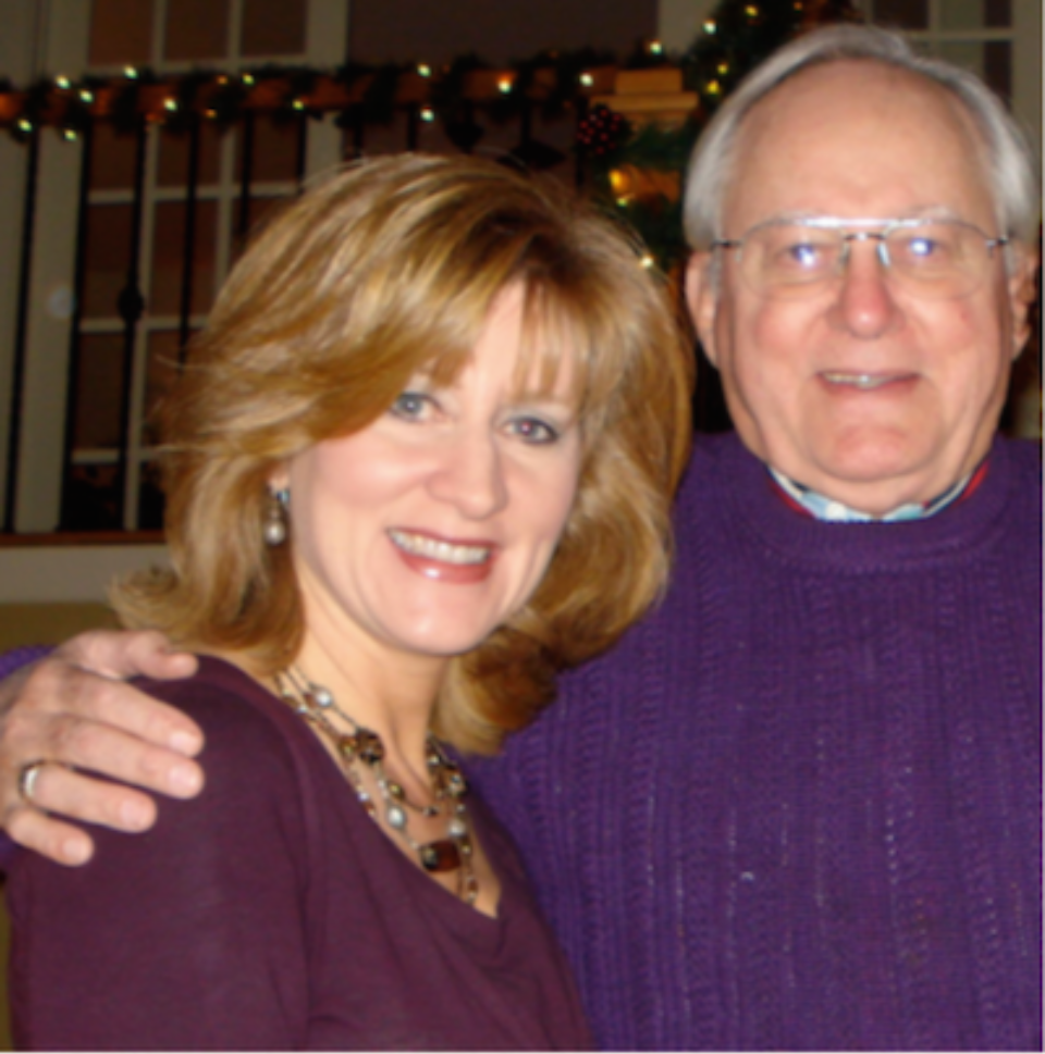 With my sweet father-in-law, Fred Alexander